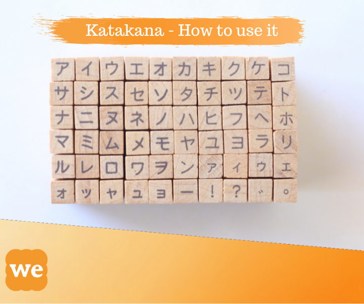 Katakana Words: An Easy Guide For Them | We languages