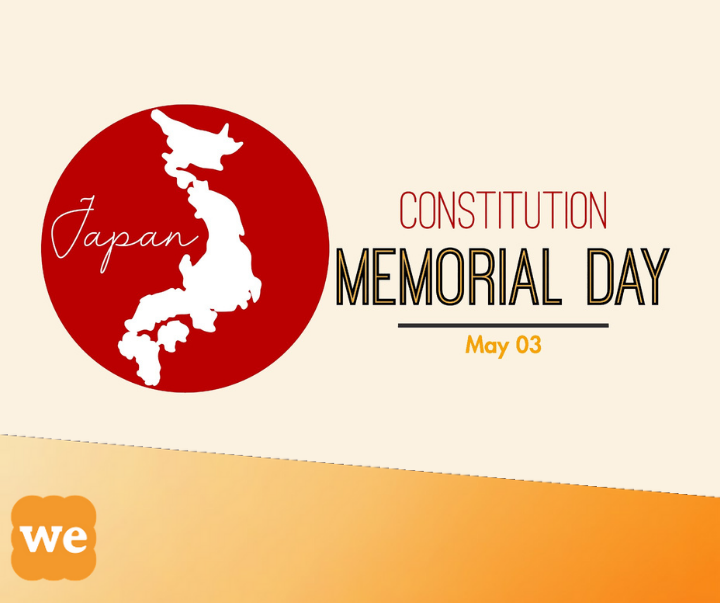 Japanese constitution and the constitution memorial day