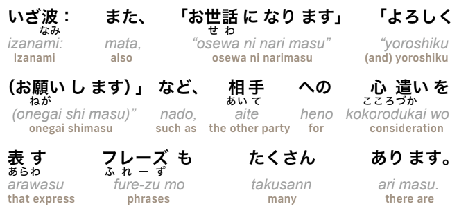 Articles about "Japanese as a compassionate language" (part 5)