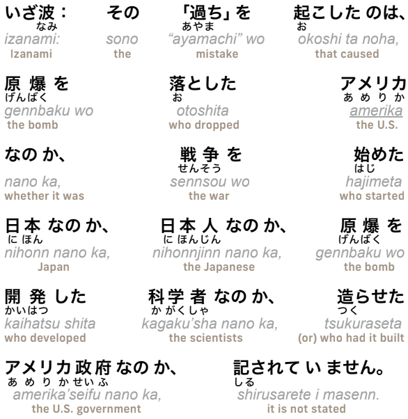 Articles about "Japanese as a compassionate language" (part 9)