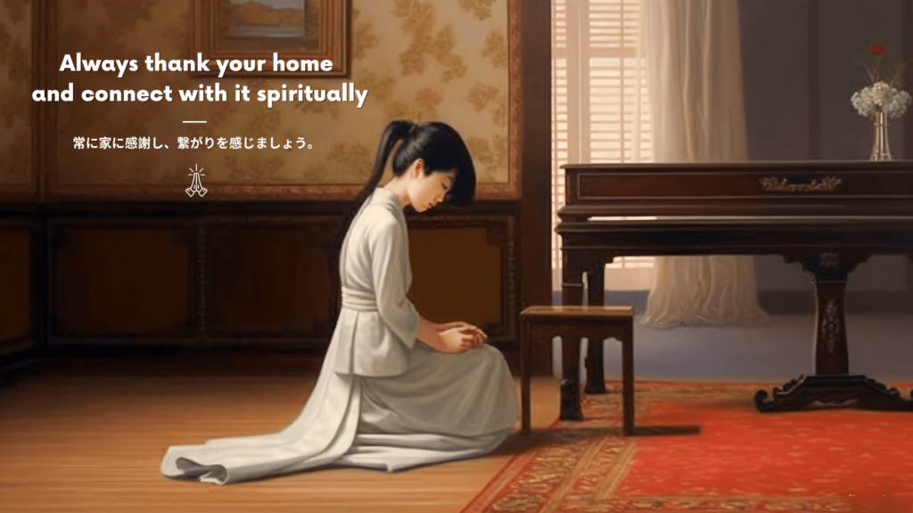 KonMari Method - Always thank your home and connect with it spiritually